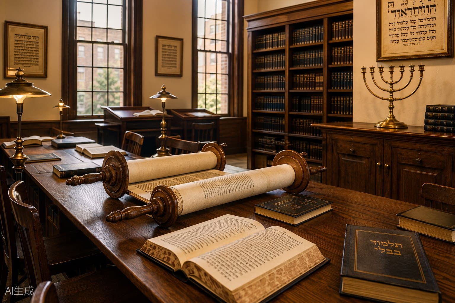 Salón de estudio de la Bet Midrash Bene Israel